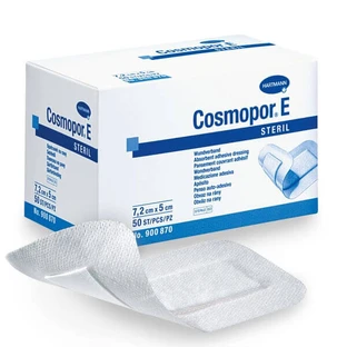 Cosmopor E, хирургическая повязка для ран, дже, 7,2 см x 5 см, 50 шт.