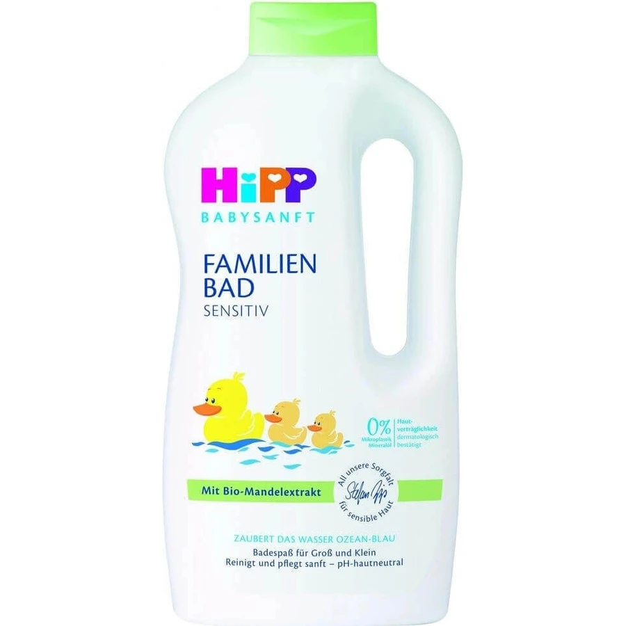 Піна для ванни HiPP Babysanft для всієї родини 1×100 мл, піна для ванни: ціни та характеристики