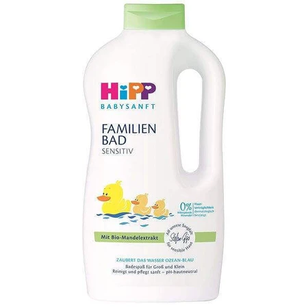 Піна для ванни HiPP Babysanft для всієї родини 1×100 мл, піна для ванни: ціни та характеристики