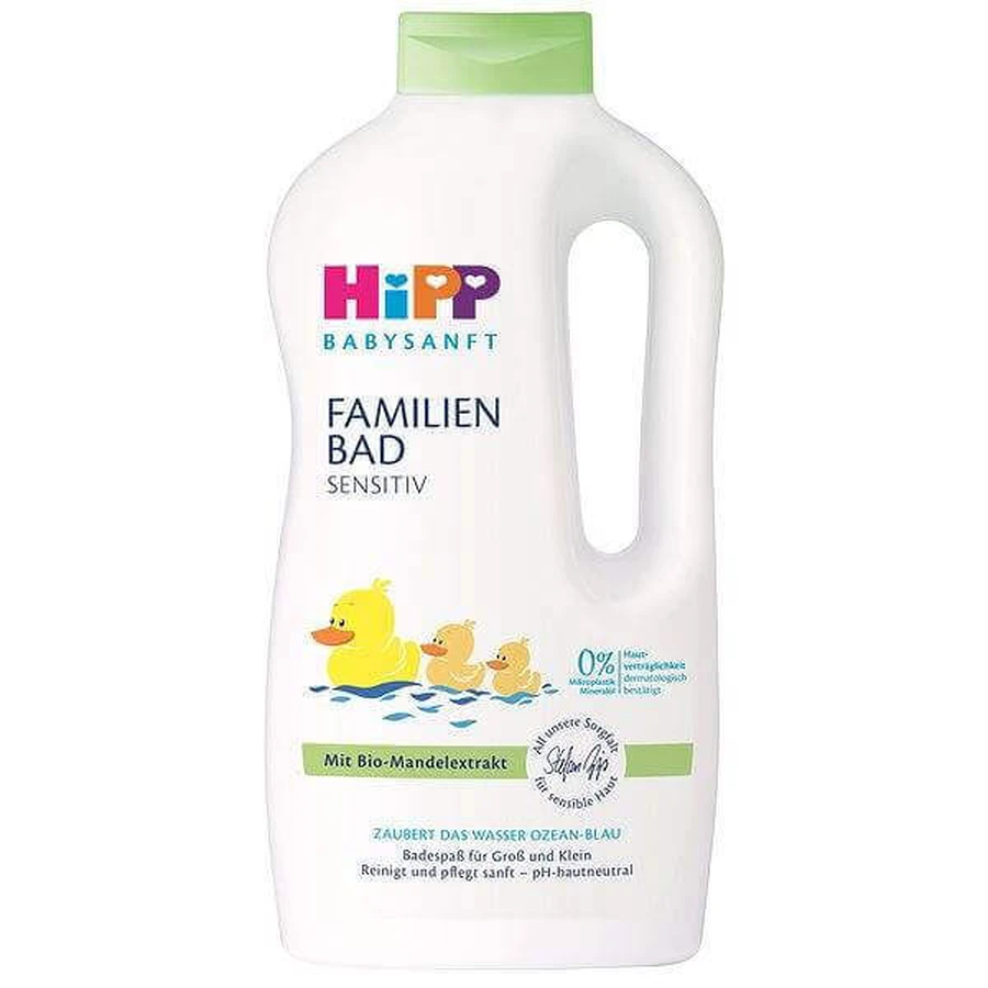Піна для ванни HiPP Babysanft для всієї родини 1×100 мл, піна для ванни: ціни та характеристики