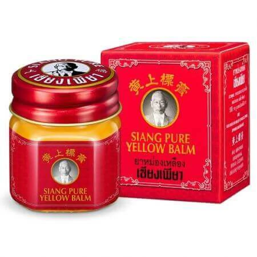 Согревающий желтый бальзам Siang Pure, 12 г, Bertram: цены и характеристики