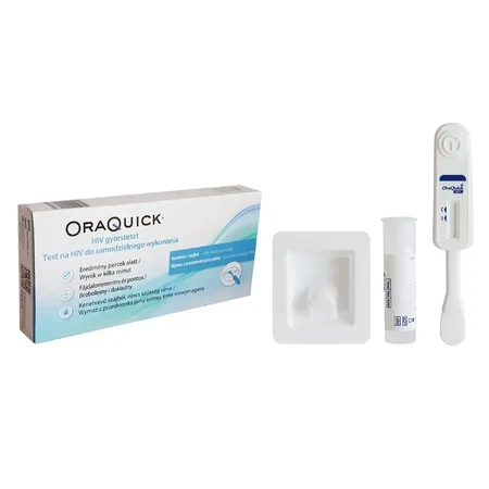 Тест OraQuick на ВІЛ для самодіагностики, 1 штука: ціни та характеристики