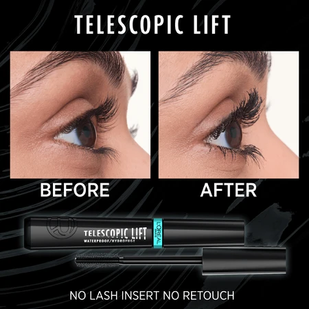 L'Oréal Paris Телескопічна водостійка туш для вій, 8 мл: ціни та характеристики