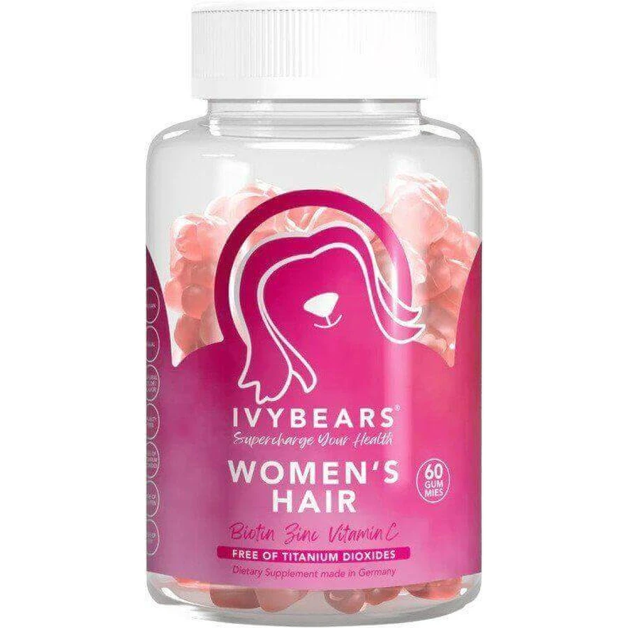 Вітаміни для жіночого волосся Ivy Bears 60 шт.: ціни та характеристики