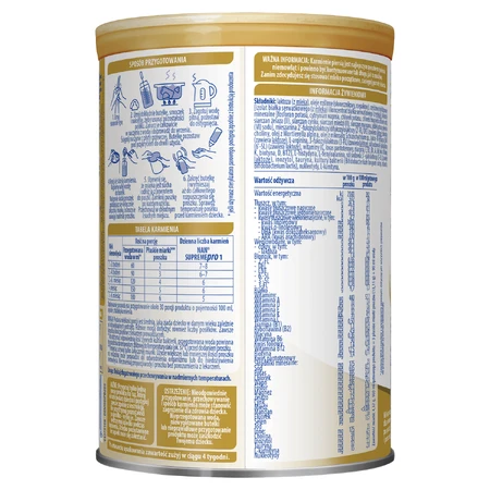 Суха молочна суміш Nestle NAN Supremepro 1 HMO для дітей від народження, 400 г: ціни та характеристики