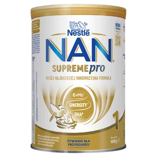 Суха молочна суміш Nestle NAN Supremepro 1 HMO для дітей від народження, 400 г