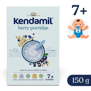 Kendamil Mliena kaa с лесными фруктами 7м+ 150 г
