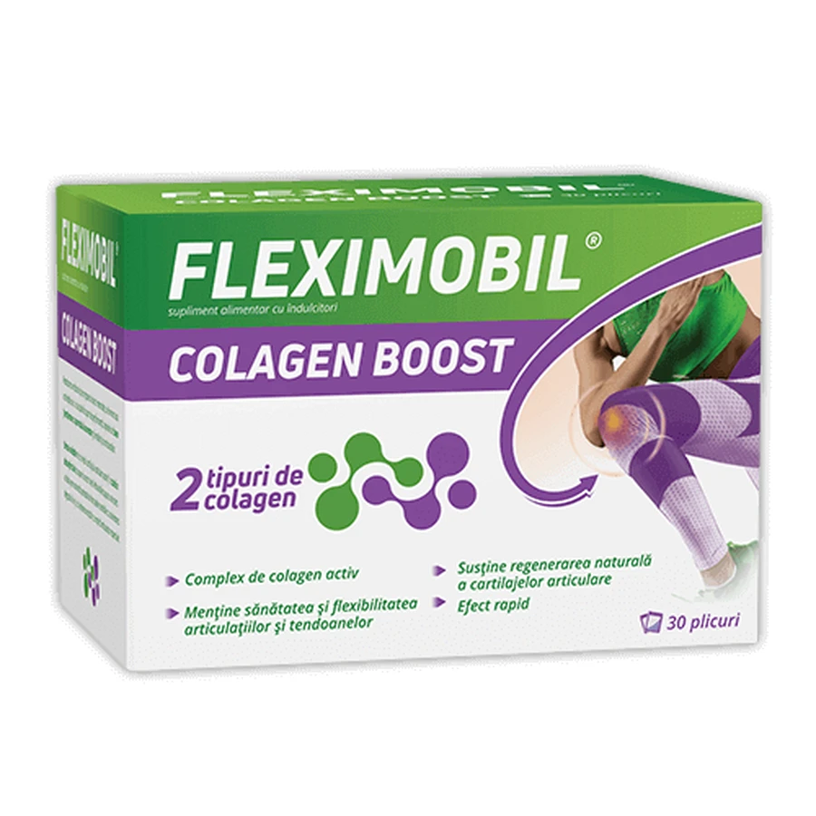 Коллаген Fleximobil Collagen Boost Fiterman, 30 саше: цены и характеристики