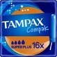 Tampax Compak, гігієнічні тампони з аплікатором, Super Plus, 16 шт.
