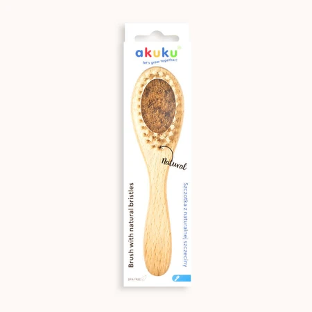 Ackuku Natural, деревянная кисть для воска, 1 штука: цены и характеристики