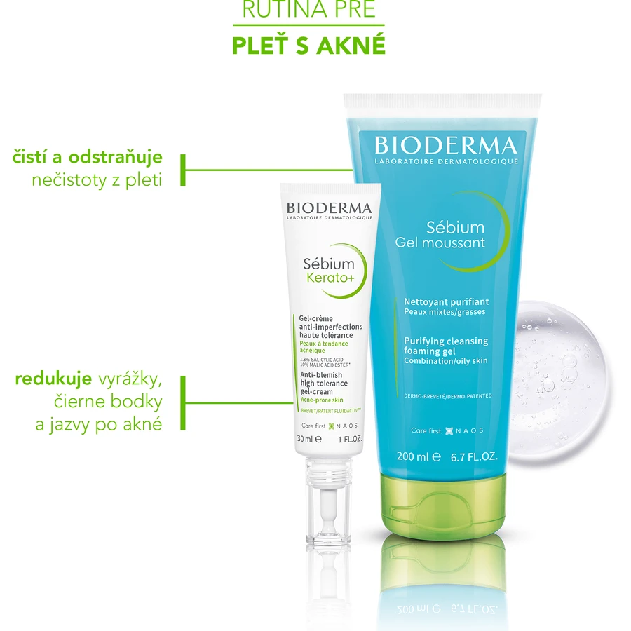 Подарочный набор Bioderma Sébium для кожи с акне: цены и характеристики