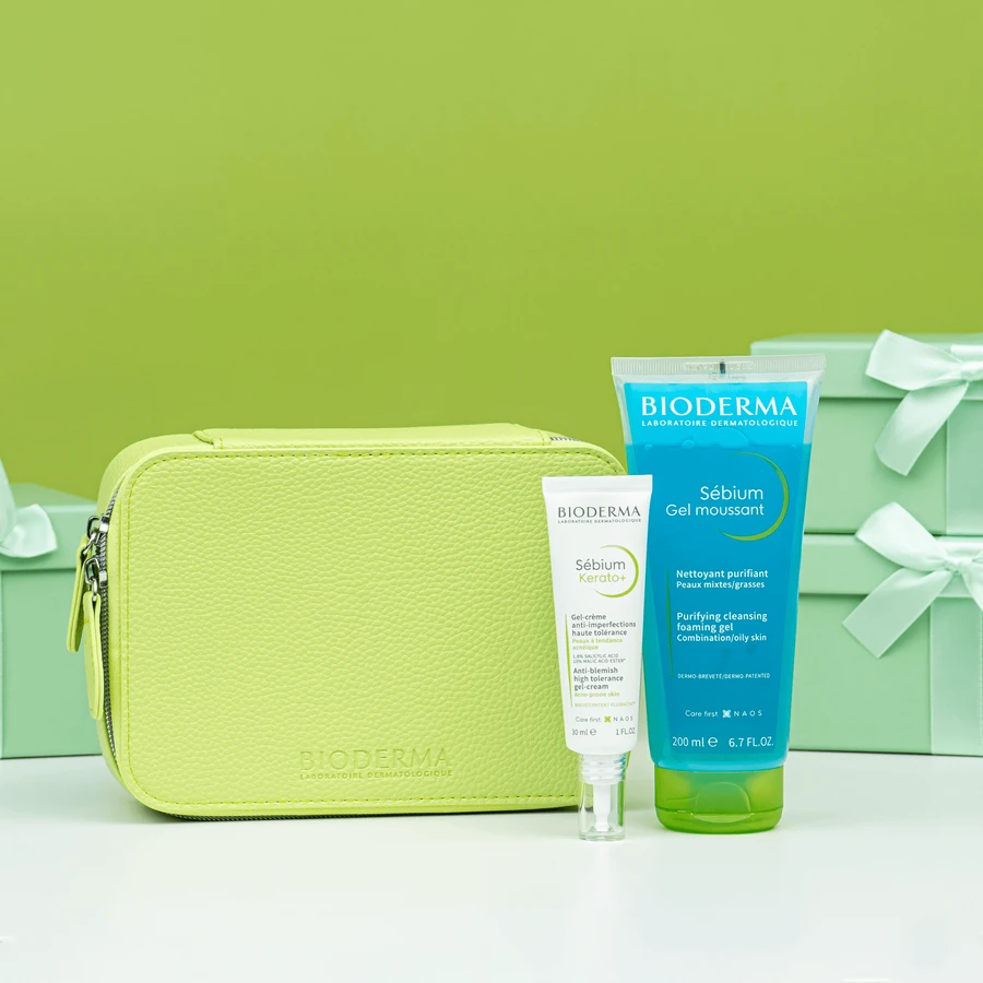 Подарочный набор Bioderma Sébium для кожи с акне: цены и характеристики