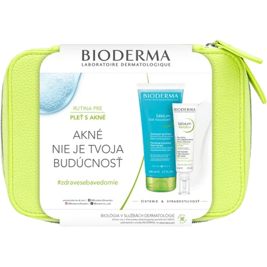 Подарочный набор Bioderma Sébium для кожи с акне: цены и характеристики