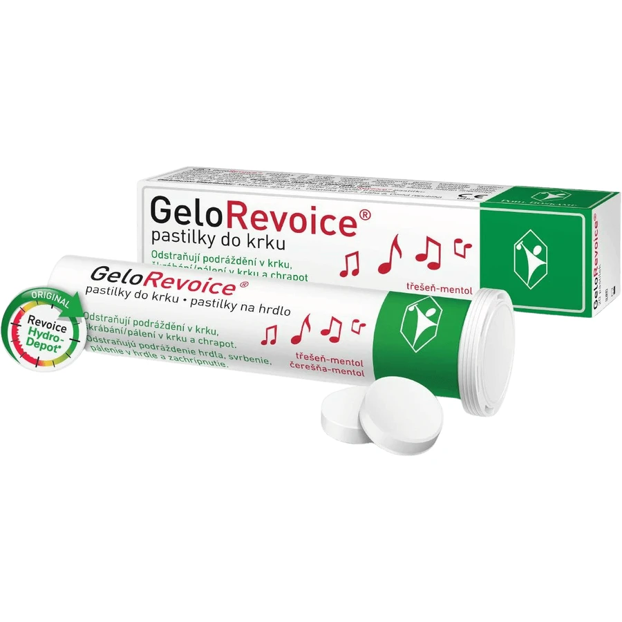 GeloRevoice пастилки для горла эреа ментол 20 шт: цены и характеристики