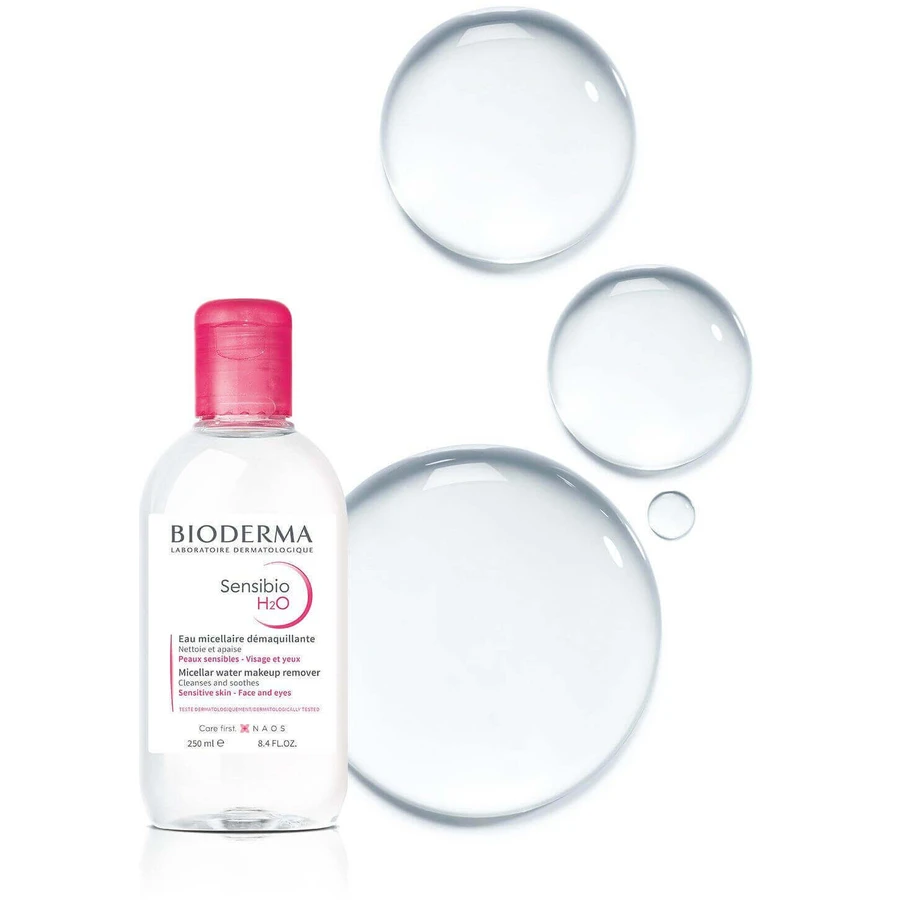 Міцелярна вода Bioderma Sensibio H2O для чутливої шкіри 250 мл: ціни та характеристики