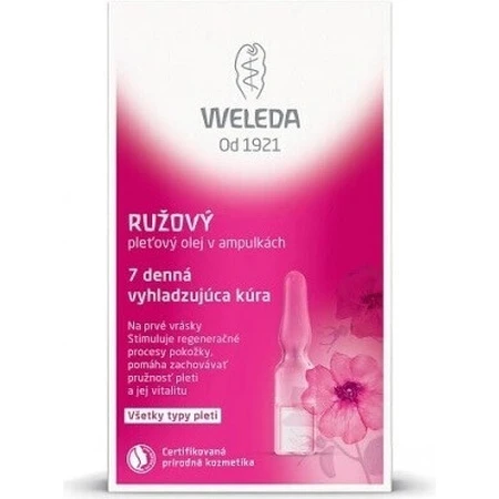 WELEDA Масло для кожи рук в ампулах 7×0,8 мл, масло для кожи в ампулах: цены и характеристики
