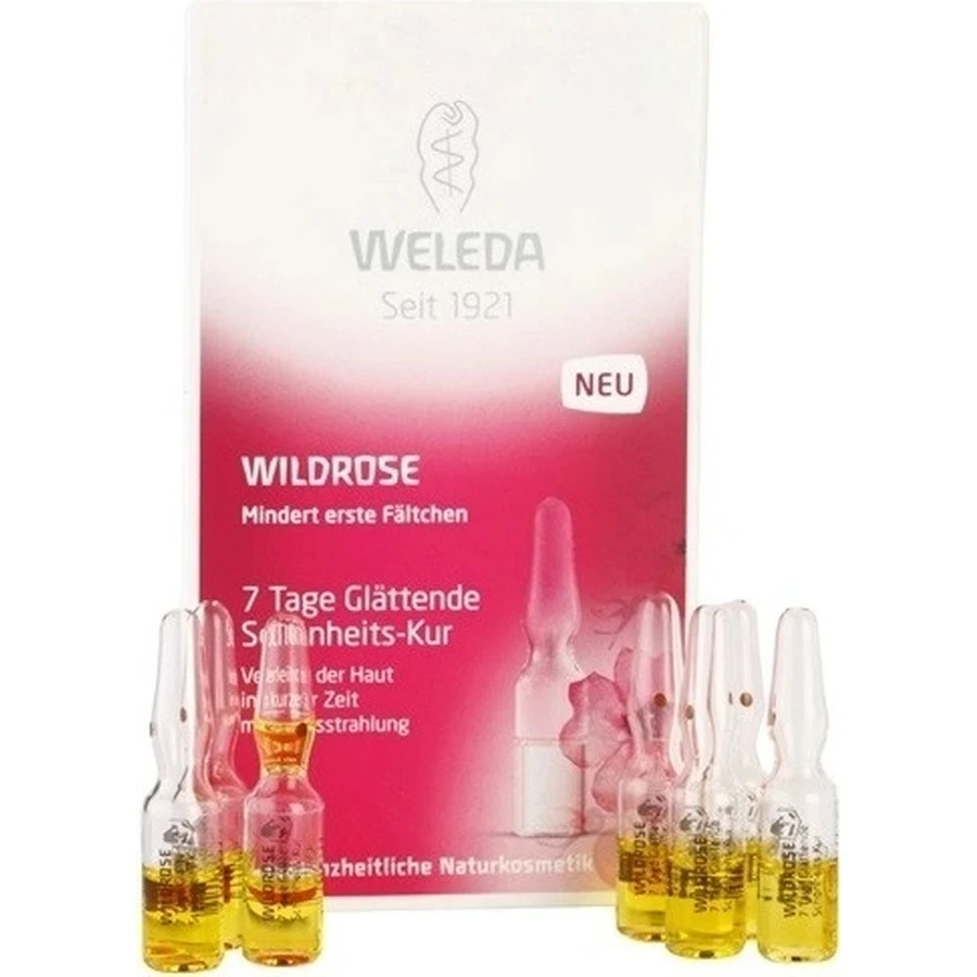 WELEDA Масло для кожи рук в ампулах 7×0,8 мл, масло для кожи в ампулах: цены и характеристики
