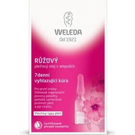 WELEDA Масло для кожи рук в ампулах 7×0,8 мл, масло для кожи в ампулах: цены и характеристики