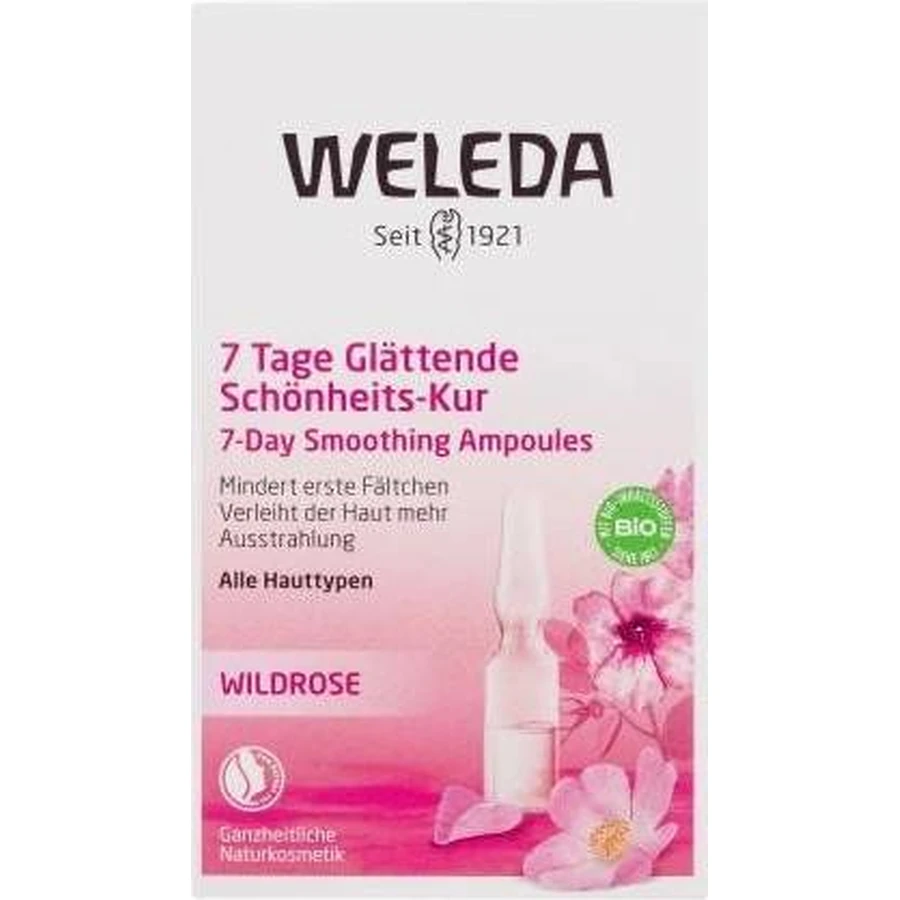 WELEDA Масло для кожи рук в ампулах 7×0,8 мл, масло для кожи в ампулах: цены и характеристики