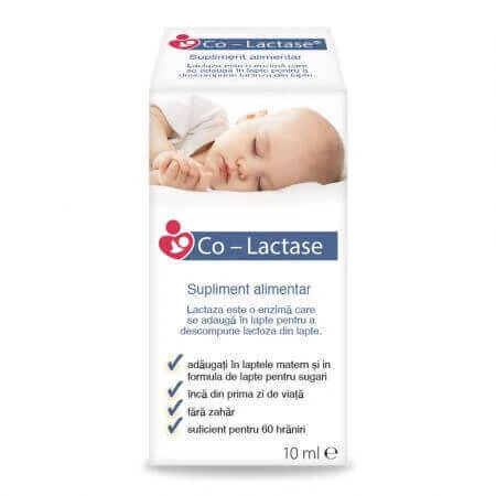 Краплі оральні Co-Lactase Infant Paints Maxima HealthCare Ltd з лактазою для дітей, 10 мл: ціни та характеристики