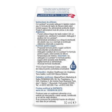 Краплі оральні Co-Lactase Infant Paints Maxima HealthCare Ltd з лактазою для дітей, 10 мл: ціни та характеристики