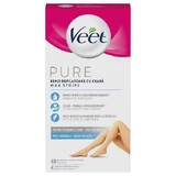 Холодні воскові смужки для епіляції, 40 шт, Veet