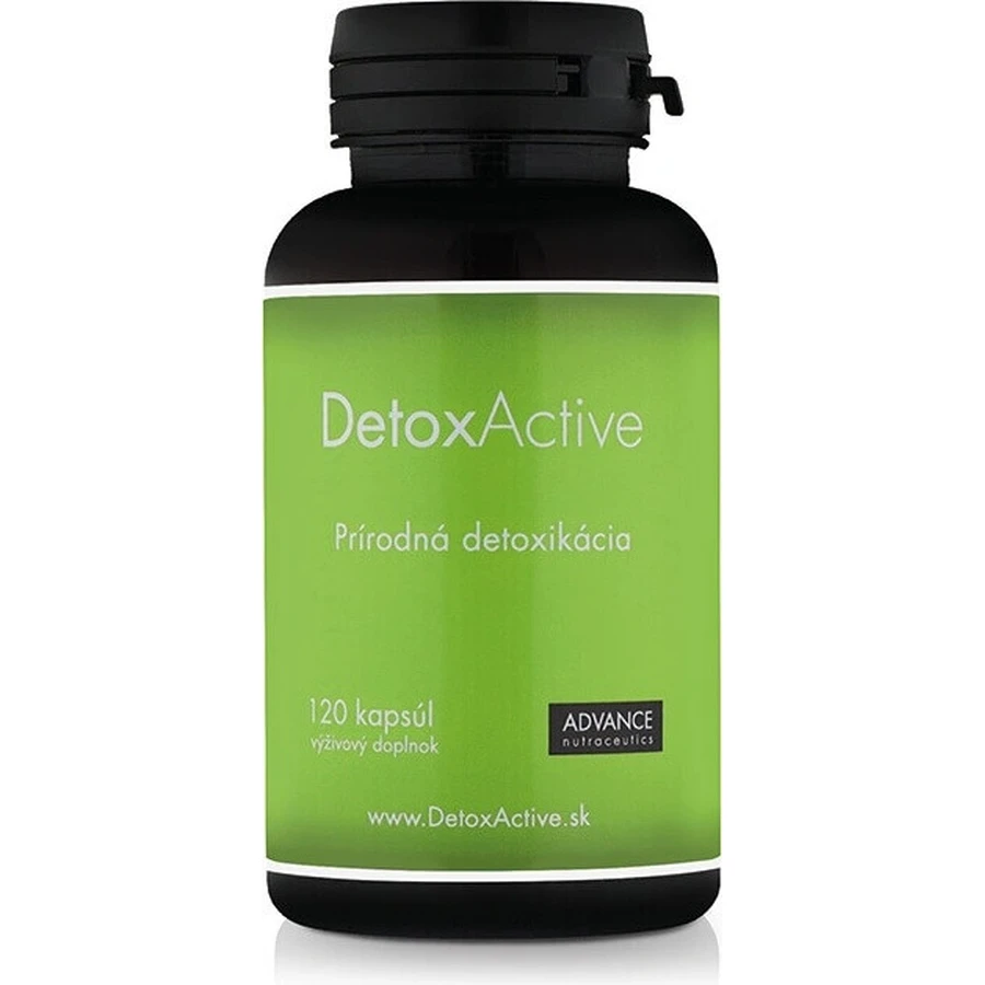DetoxActive 120 капсул - природна детоксикація 1×120 капсул, дієтична добавка: ціни та характеристики