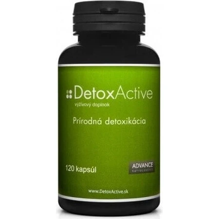 DetoxActive 120 капсул - природна детоксикація 1×120 капсул, дієтична добавка: ціни та характеристики