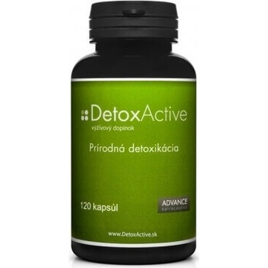 DetoxActive 120 капсул - природна детоксикація 1×120 капсул, дієтична добавка: ціни та характеристики