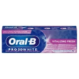 Зубна паста Pro 3D White Vitalising Fresh, 75 мл, Oral-B