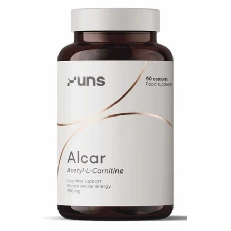 Alcar 550mg (ацетил L-карнітин) 90 капсул UNS: ціни та характеристики