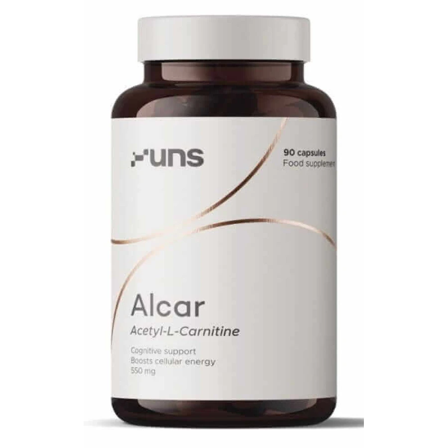 Alcar 550mg (ацетил L-карнітин) 90 капсул UNS: ціни та характеристики