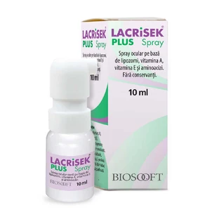Лакрисек Плюс Bio Soft Italia Lacrisek Plus, спрей для глаз, 10 мл
