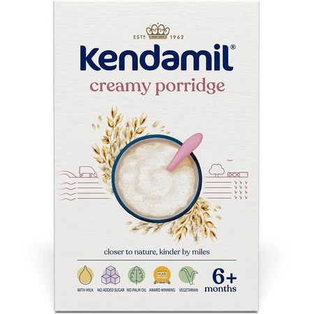 Kendamil Mliena сливочная овсянка каа 6м+, 150 г: цены и характеристики