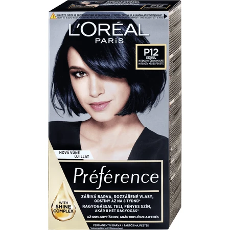 L'Oréal Paris Краска для волос Préférence P12 Черно-синий: цены и характеристики