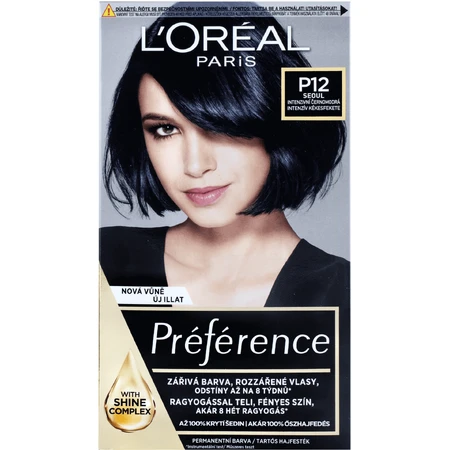 L'Oréal Paris Краска для волос Préférence P12 Черно-синий: цены и характеристики
