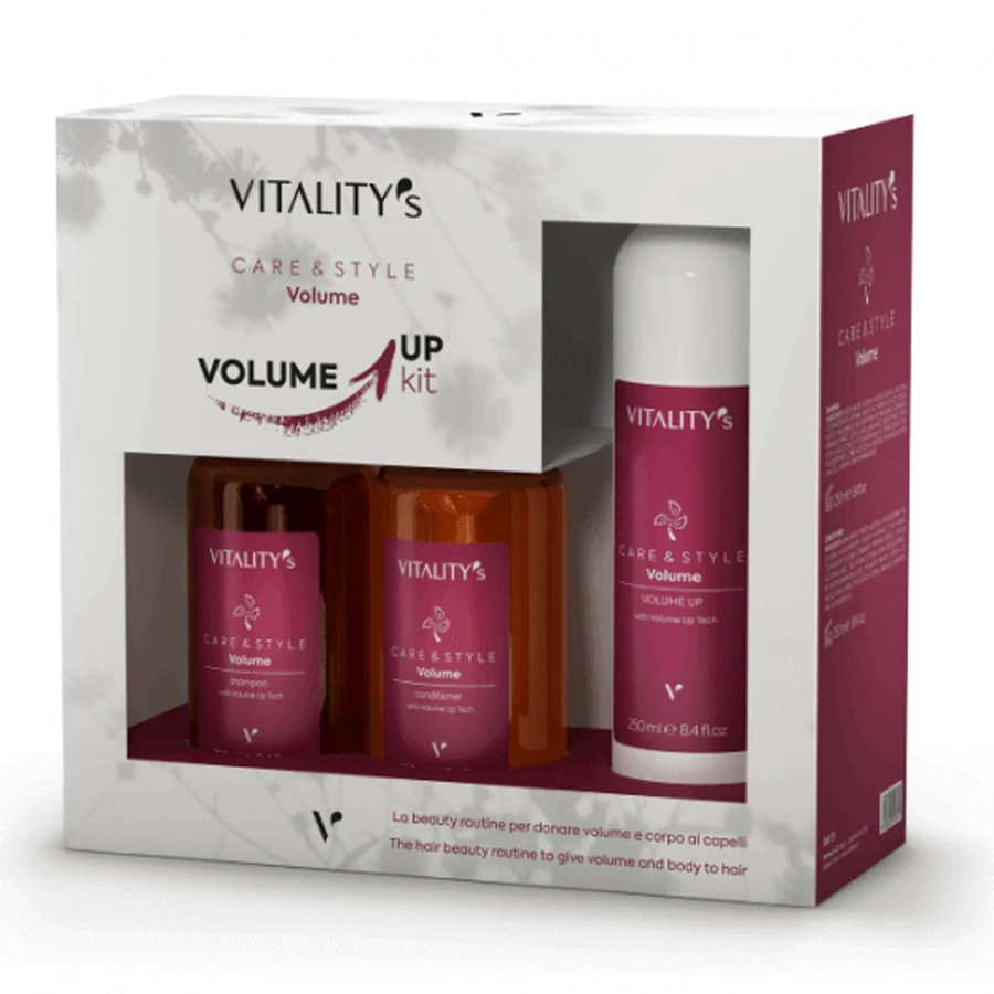 Набір для об'ємного волосся Vitality's Care&Style Volume Up 3 x 250 мл: ціни та характеристики