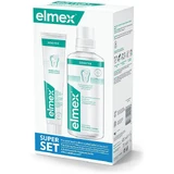 Elmex Sensitive ополаскиватель для полости рта 400 мл+зубная паста 75 мл