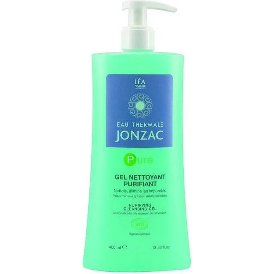 JONZAC Pure Organic Очищающий гель для смешанной кожи, с помпой 1×400 мл, очищающий гель: цены и характеристики