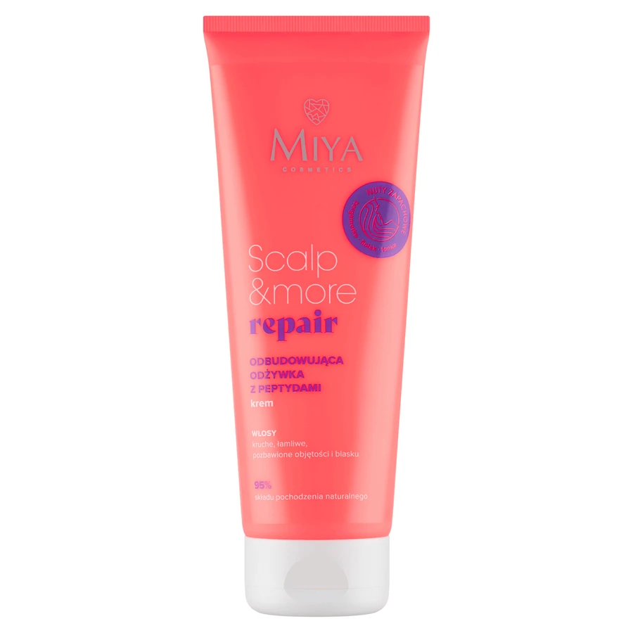 Miya Scalp&more Repair, Восстанавливающий кондиционер с пептидами, 200 мл: цены и характеристики