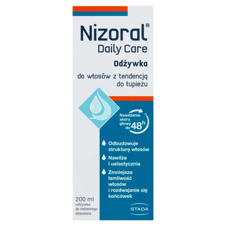 Кондиціонер Nizoral Daily Care для волосся, схильного до появи лупи, 200 мл: ціни та характеристики