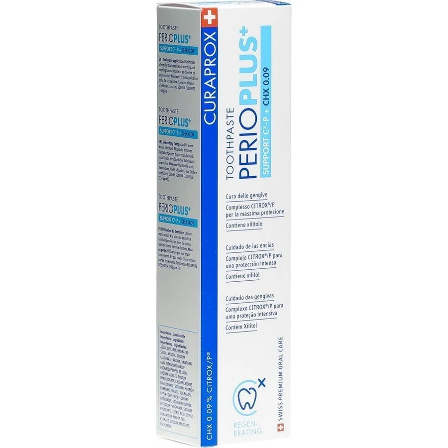 Curaprox Perio Plus Support CHX 0,09% зубна паста 75 мл: ціни та характеристики