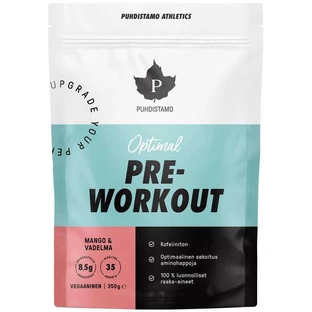 Puhdistamo Pre-Workout без кофеїну манго-малина 350 г