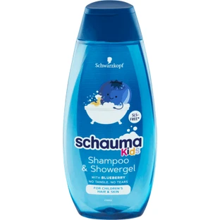 Schwarzkopf Schauma детский шампунь с черникой, 400 мл