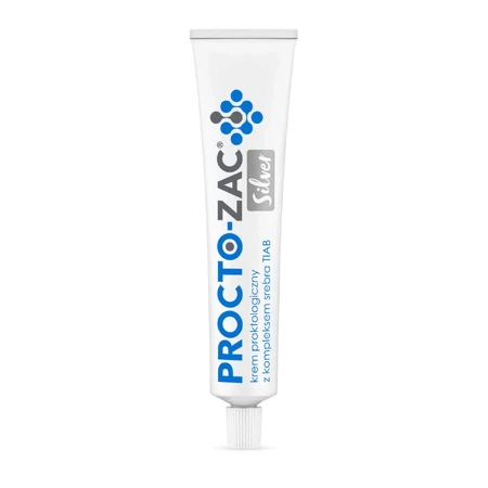 Procto-Zac Silver, проктологічний крем з комплексом срібла TIAB, 25 мл: ціни та характеристики