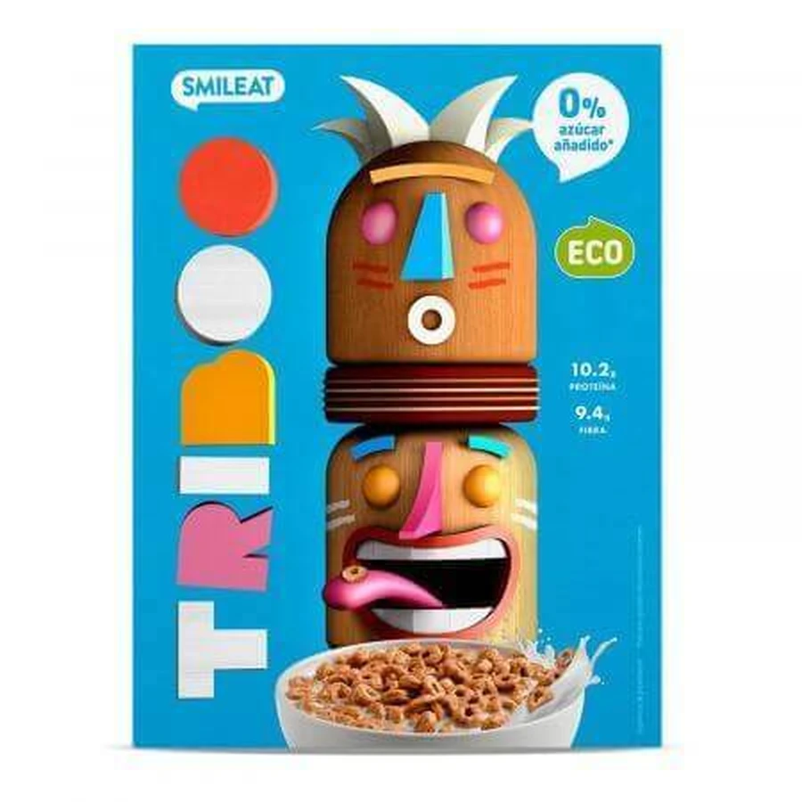 Triboo Органические хлопья с кольцами, 300 г, Smileat: цены и характеристики