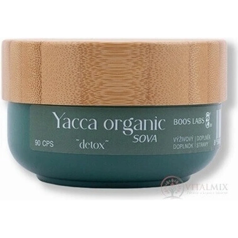 Yacca organic SOVA detox 1×90cps, пищевая добавка: цены и характеристики