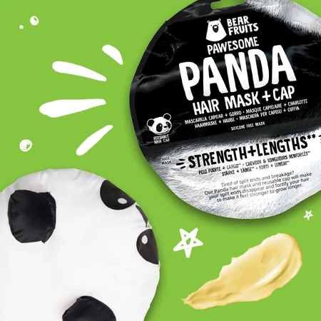 Bear Fruits Bamboo Panda Hair Mask (+ маска для волос) 20 мл: цены и характеристики