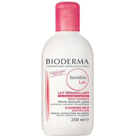 Очищувальне молочко Bioderma Sensibio 250 мл: ціни та характеристики