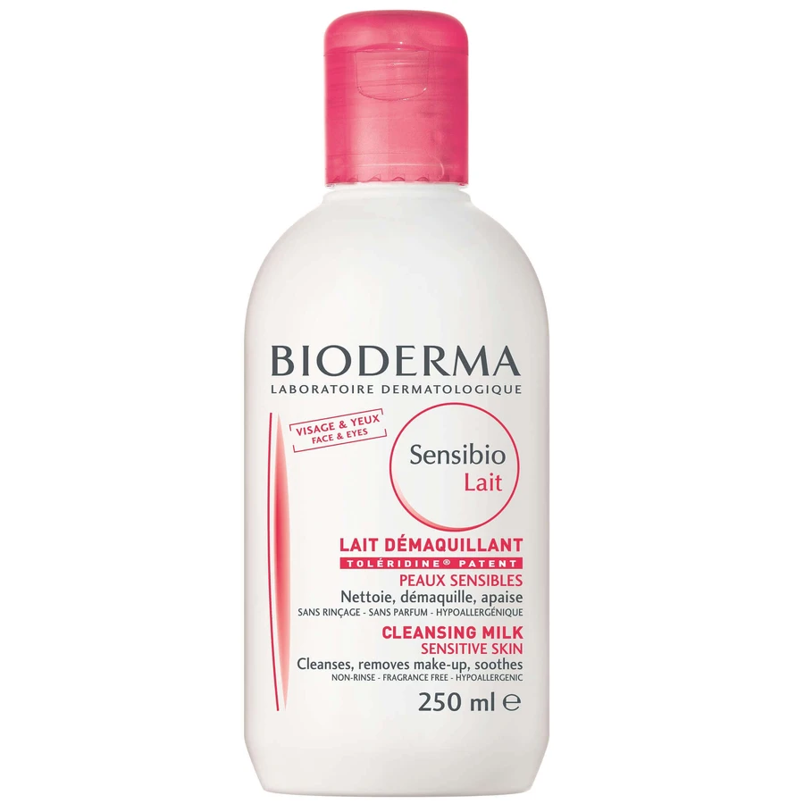 Очищувальне молочко Bioderma Sensibio 250 мл: ціни та характеристики